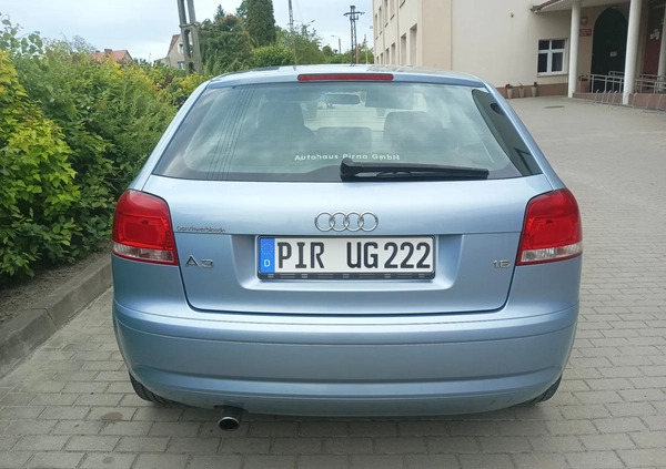 Audi A3 cena 18800 przebieg: 225000, rok produkcji 2006 z Wysokie Mazowieckie małe 407